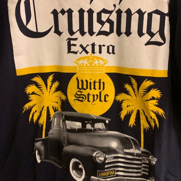 Shaka Extra Cruising Blue T  Shirt Mens Size XL - Picture 2 of 5